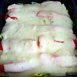 Lachs-Wirsing-Lasagne / Salmon Savoy Lasagne, Foodblog