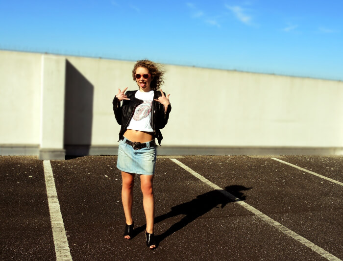Outfit: Rockin' Spring, Fashionblog, Kationette, Look, Streetstyle, Style, Rock'n'Roll, Rolling Stones