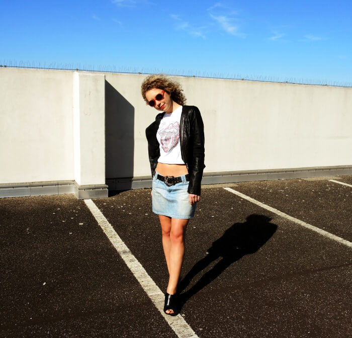 Outfit: Rockin' Spring, Fashionblog, Kationette, Look, Streetstyle, Style, Rock'n'Roll, Rolling Stones