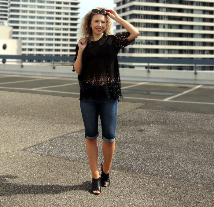 Outfit: Black Leather and Lace, Kationette, Fashionblog, Look, Streetstyle, Modeblog