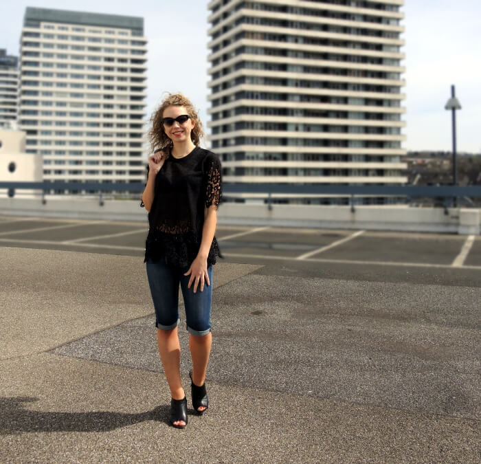 Outfit: Black Leather and Lace, Kationette, Fashionblog, Look, Streetstyle, Modeblog