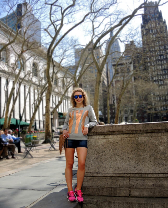 NYC Outfit 1: Touri Look in Bryant Park, Kationette, Fashionblog, New York, Modeblog, Travelblog