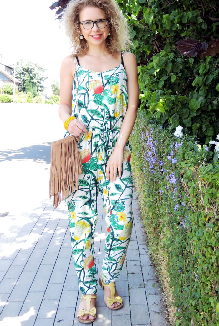 Outfit: Jungle Fever in the City with Printed Jumpsuit, Kationette, Modeblog, Fashionblog, Style, Sommer 2015