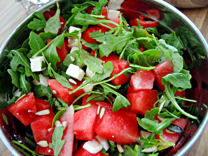 Summery Party Recipes: Mediterranean Noodle Salad, Watermelon Salad and Strawberry Tarte, Kationette, Foodblog, Rezept, Fashionblog
