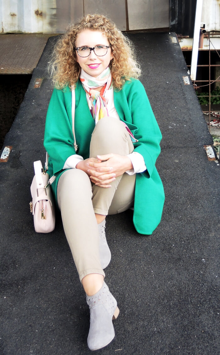 Outfit: New Green Cardigan, Fashionblog, Kationette, Modeblog, Streetstyle, Look, Style