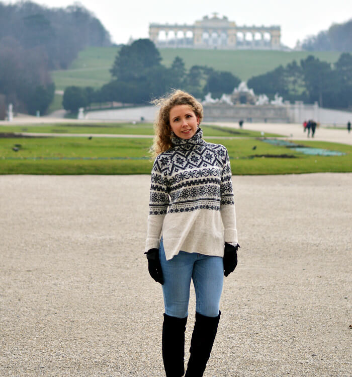 Outfit: Winter Look at Schloss Schönbrunn , Kationette, Fashionblog, Modeblog, Streetstyle