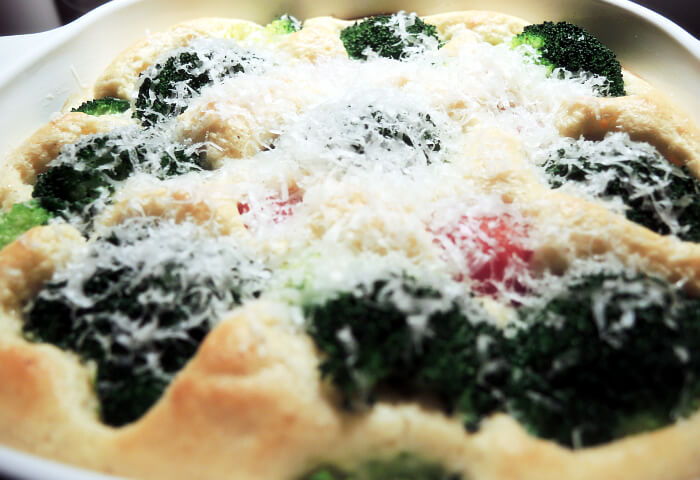 Recipe: Light broccoli clafoutis with Parmesan, veggie, cleaneating, healthyfood, foodblog, foodblogger, kationette, rezept