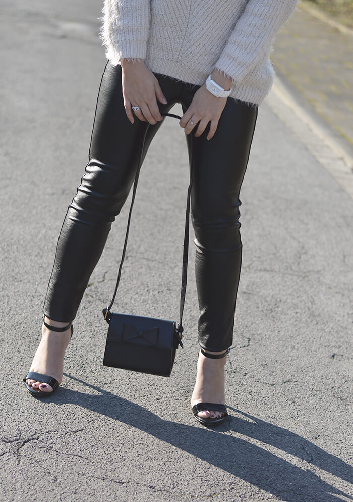 Outfit: Leather and Knit, Kationette, Fashionblog, Modeblog, Streetstyle, lotd, ootd