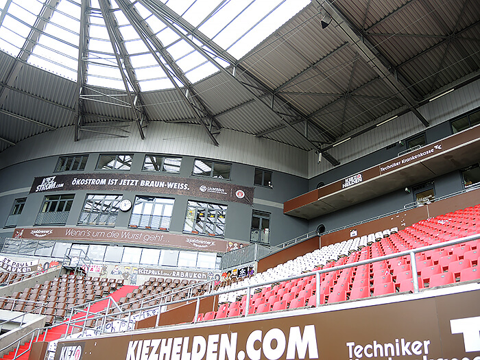 Travel: Hamburg Millerntor Stadium and Radisson Blu Rooftop