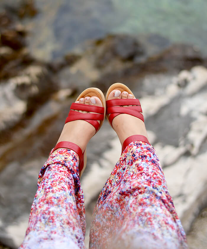 kationette-fashionblogOutfit-Palazzo-Pants-Bustier-Top-Denim-Michael-Kors-croatia-korcula-unisa