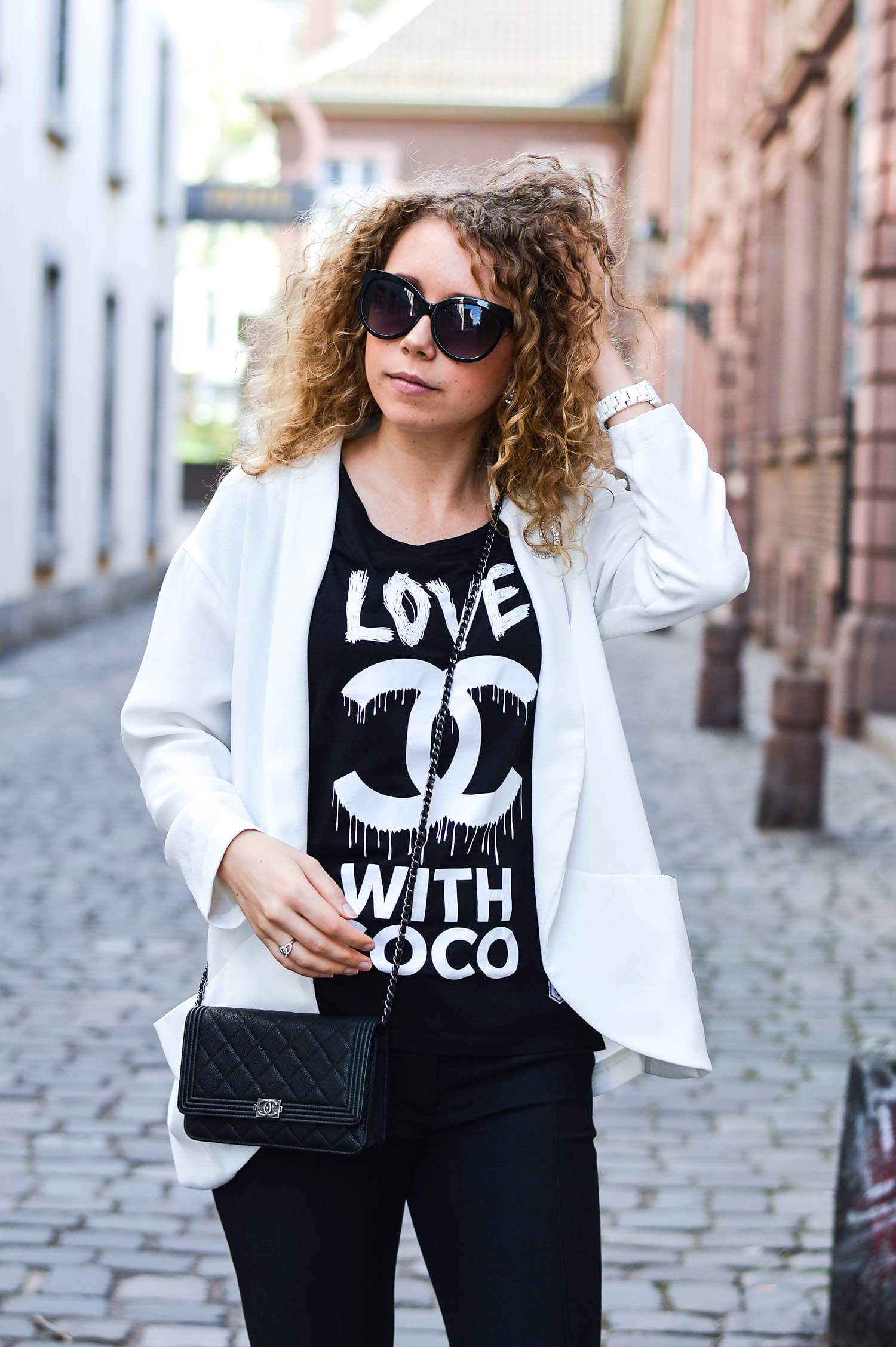Kationette-fashionblog-Outfit-Coco-Chanel-streetstyle-blackandwhite-mules