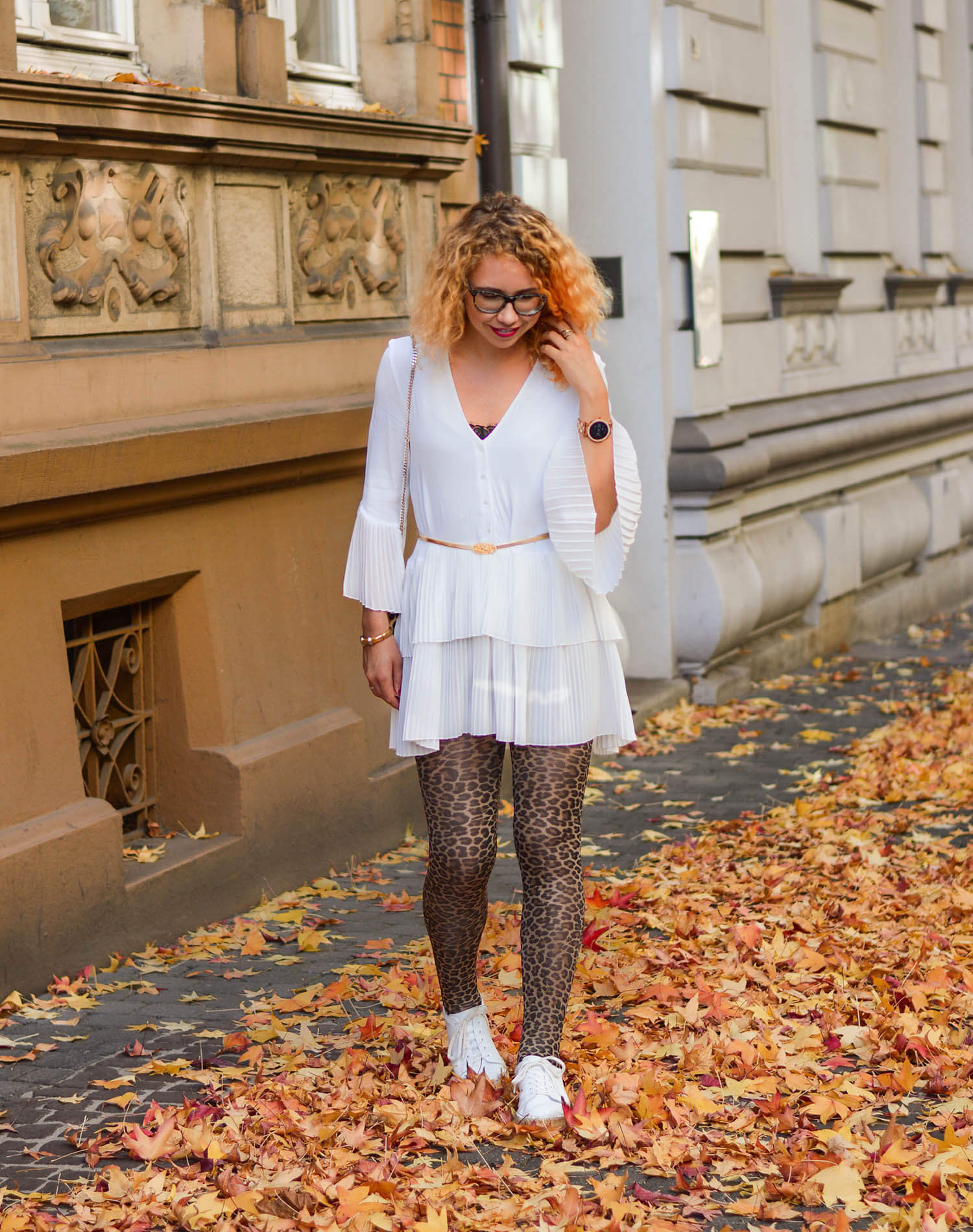 Leopard-Patterns-White-Blouse-New-Fall-Trend-Outfit-kationette-fashionblogger-germany