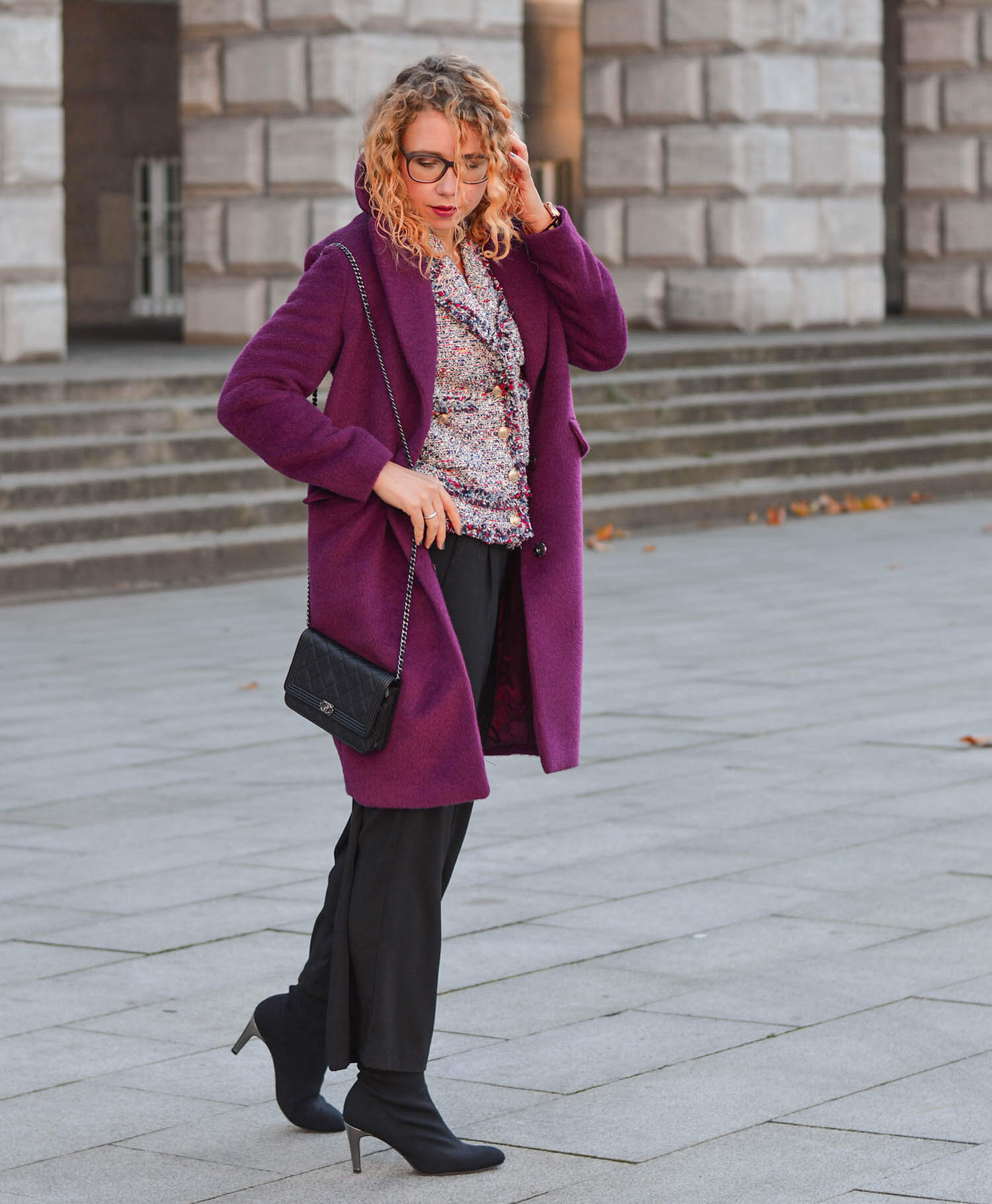 culottes-in-winter-purple-wool-coat-tweed-jacket-sock-boots-kationette-fashionblogger