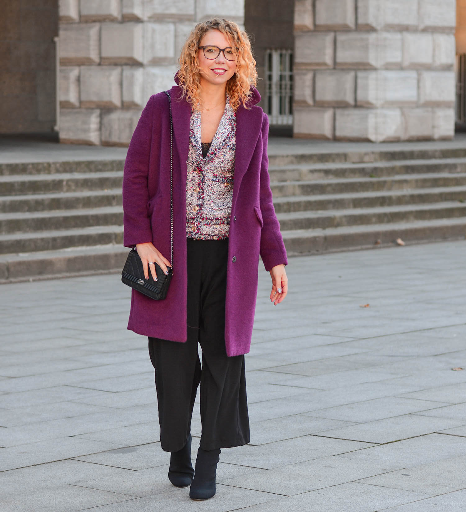 culottes-in-winter-purple-wool-coat-tweed-jacket-sock-boots-kationette-fashionblogger