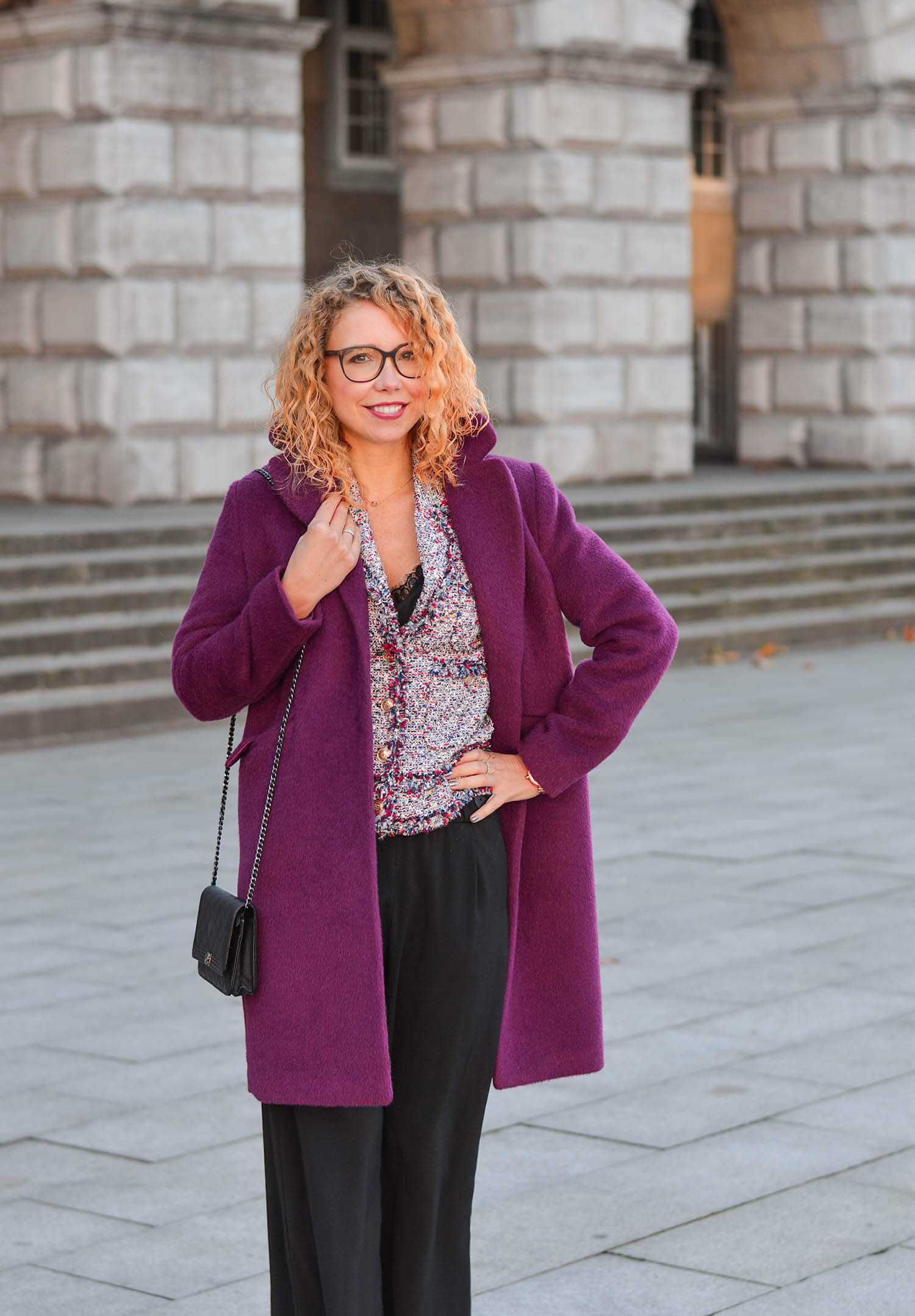 culottes-in-winter-purple-wool-coat-tweed-jacket-sock-boots-kationette-fashionblogger