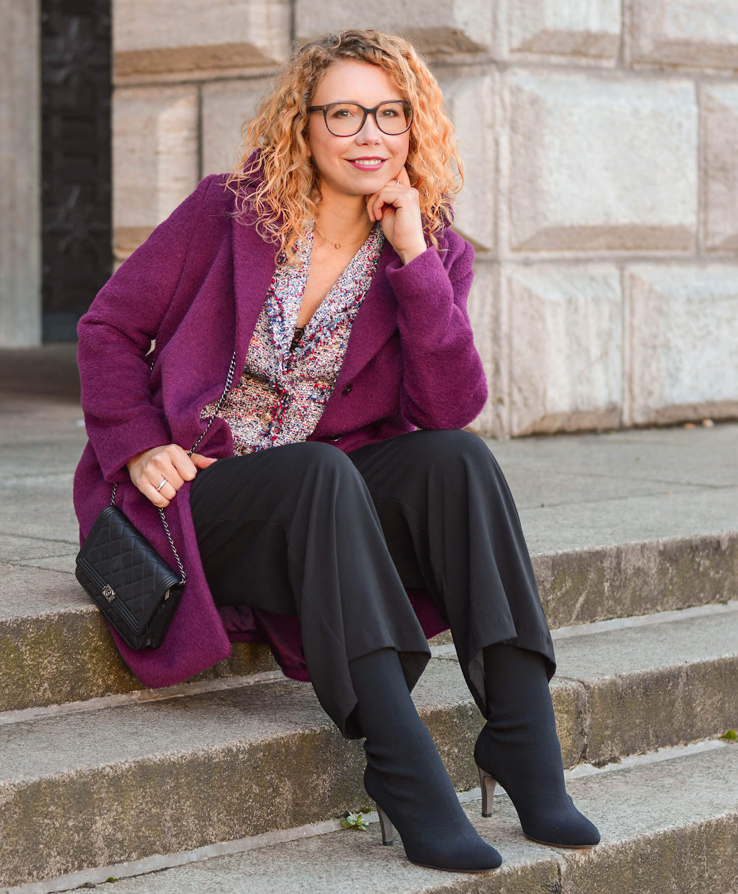 culottes-in-winter-purple-wool-coat-tweed-jacket-sock-boots-kationette-fashionblogger