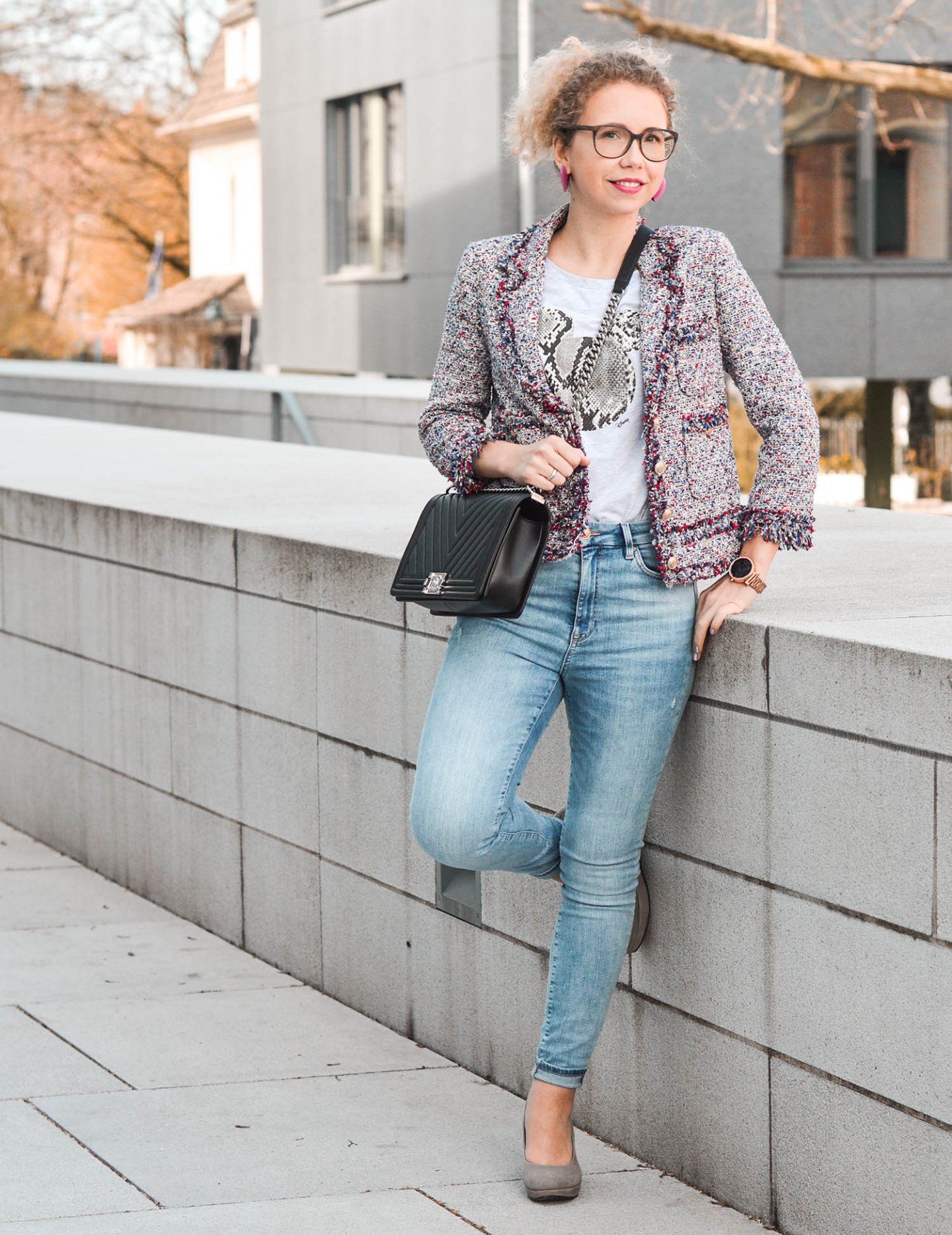 Denim Outfit für Office oder Date