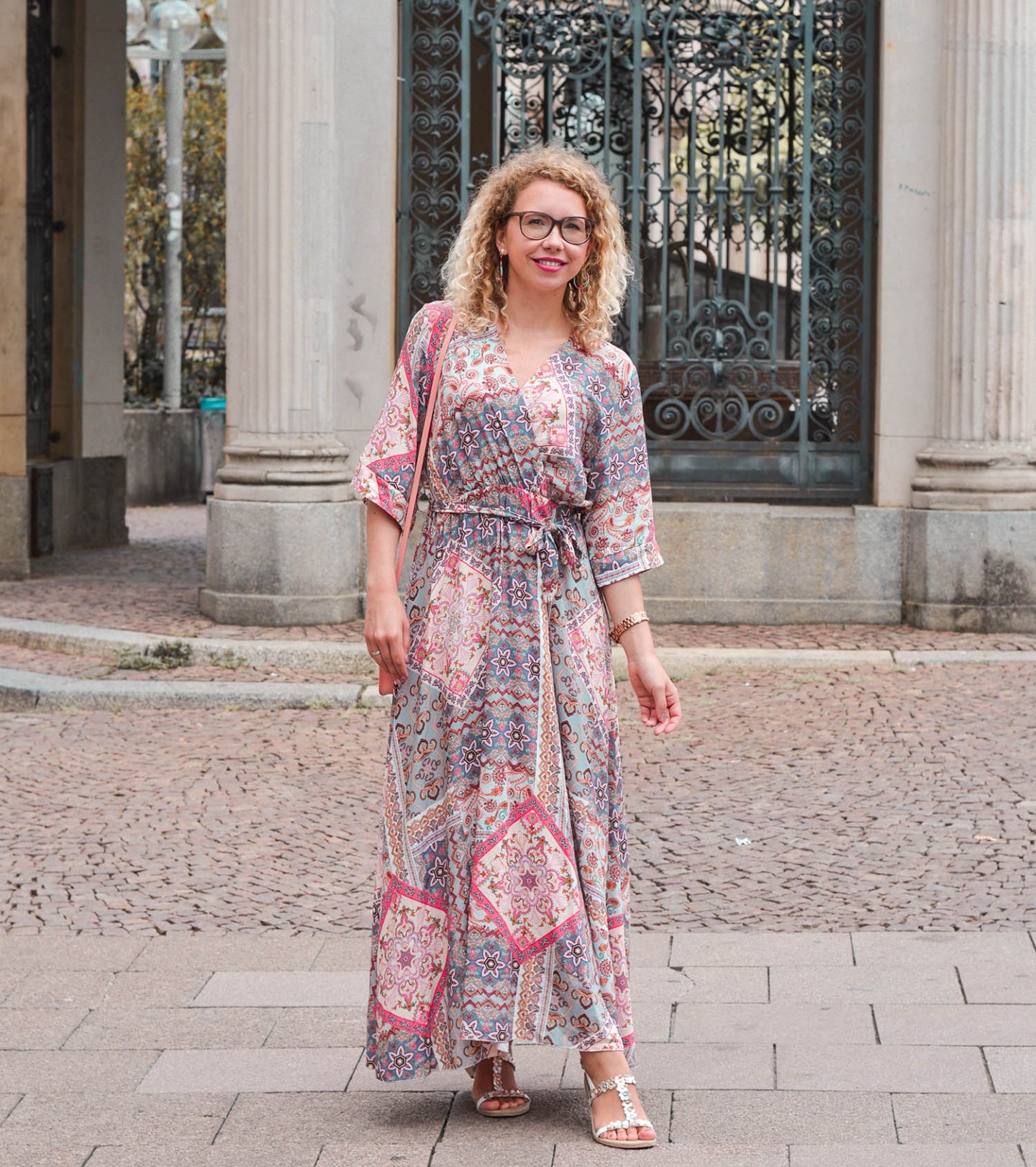 Sommerkleid mit Paisley Print