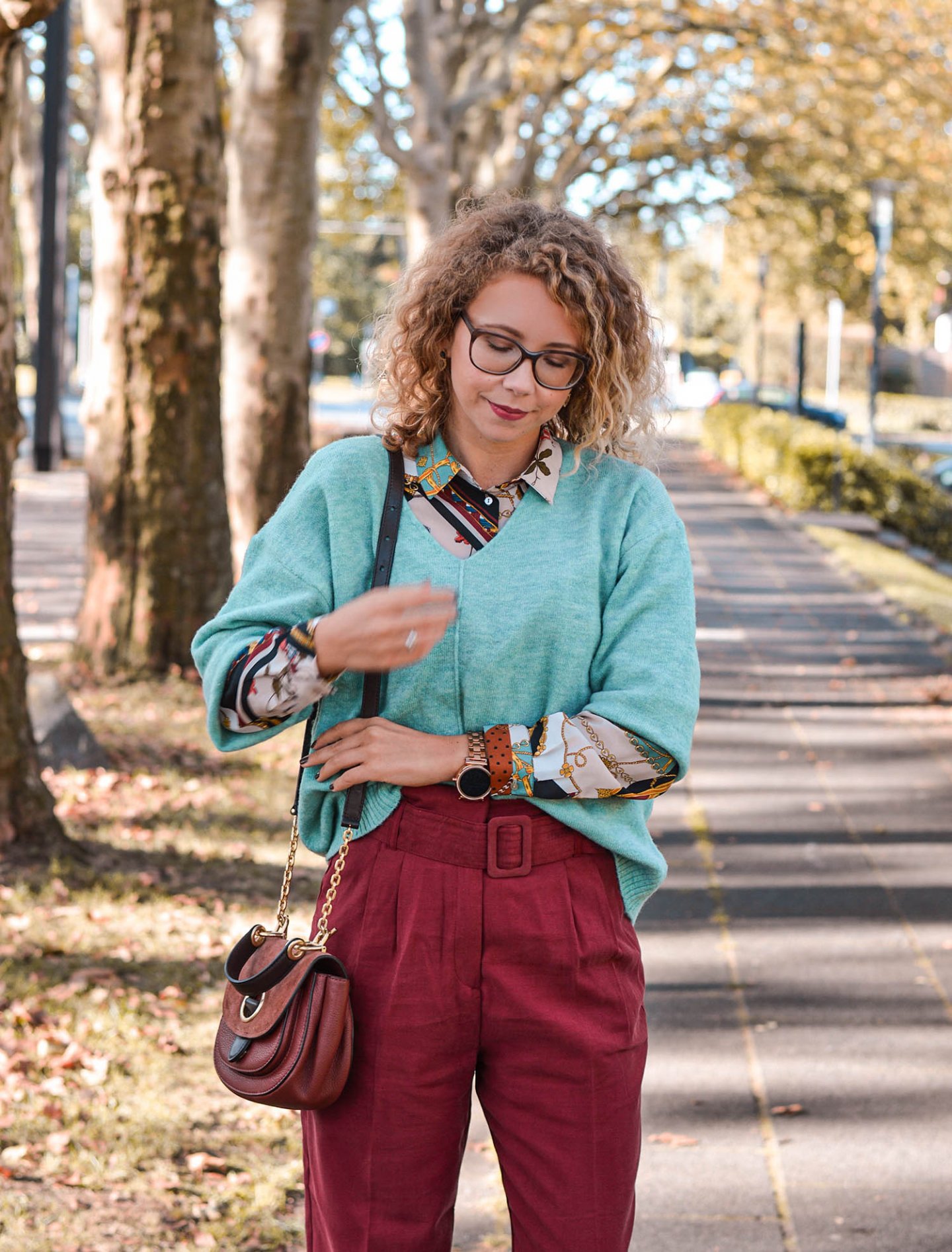 herbstlicher Lagenlook