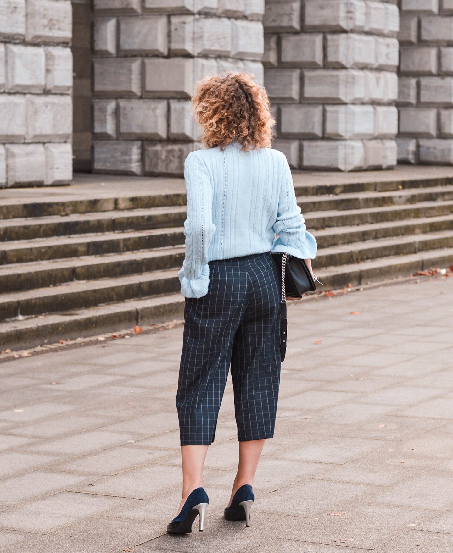 Cozy Christmas Outfit mit Culottes von Uterqüe