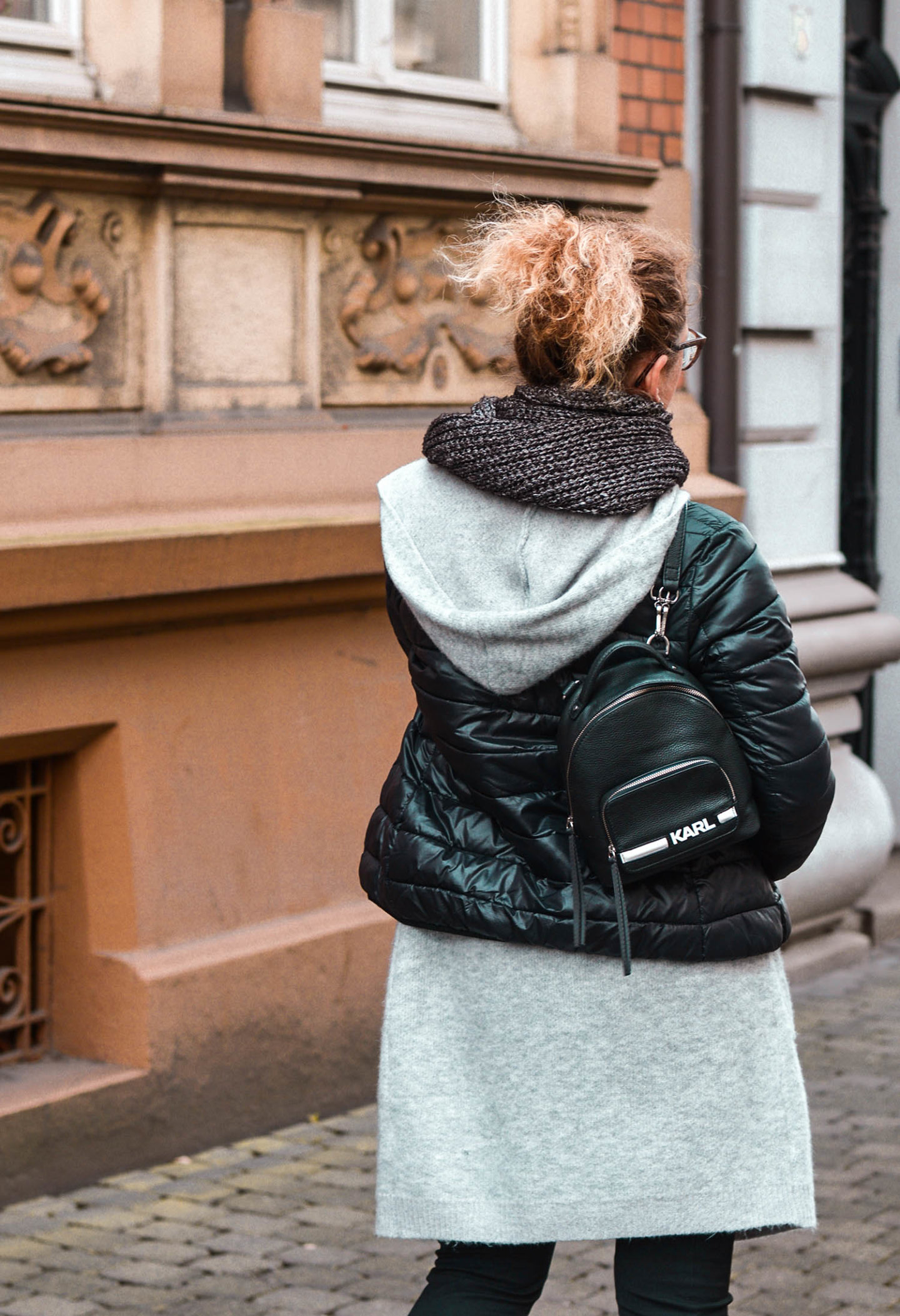 Streetstyle mit Layering im Winter