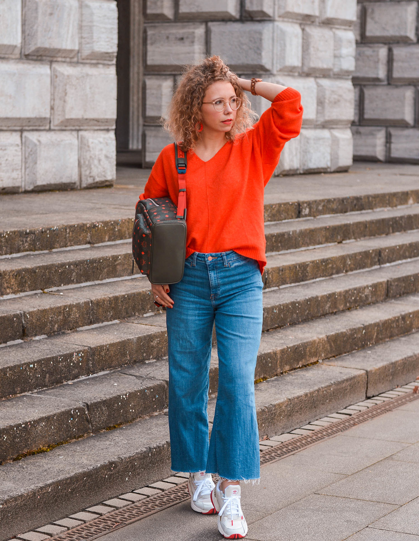 fashion-rucksack und frühlingslook