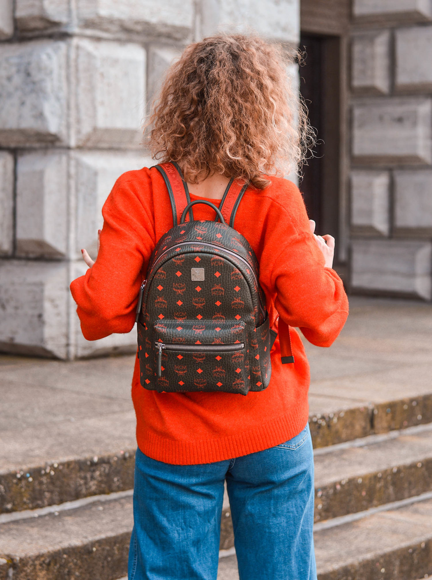 details mcm logo-rucksack