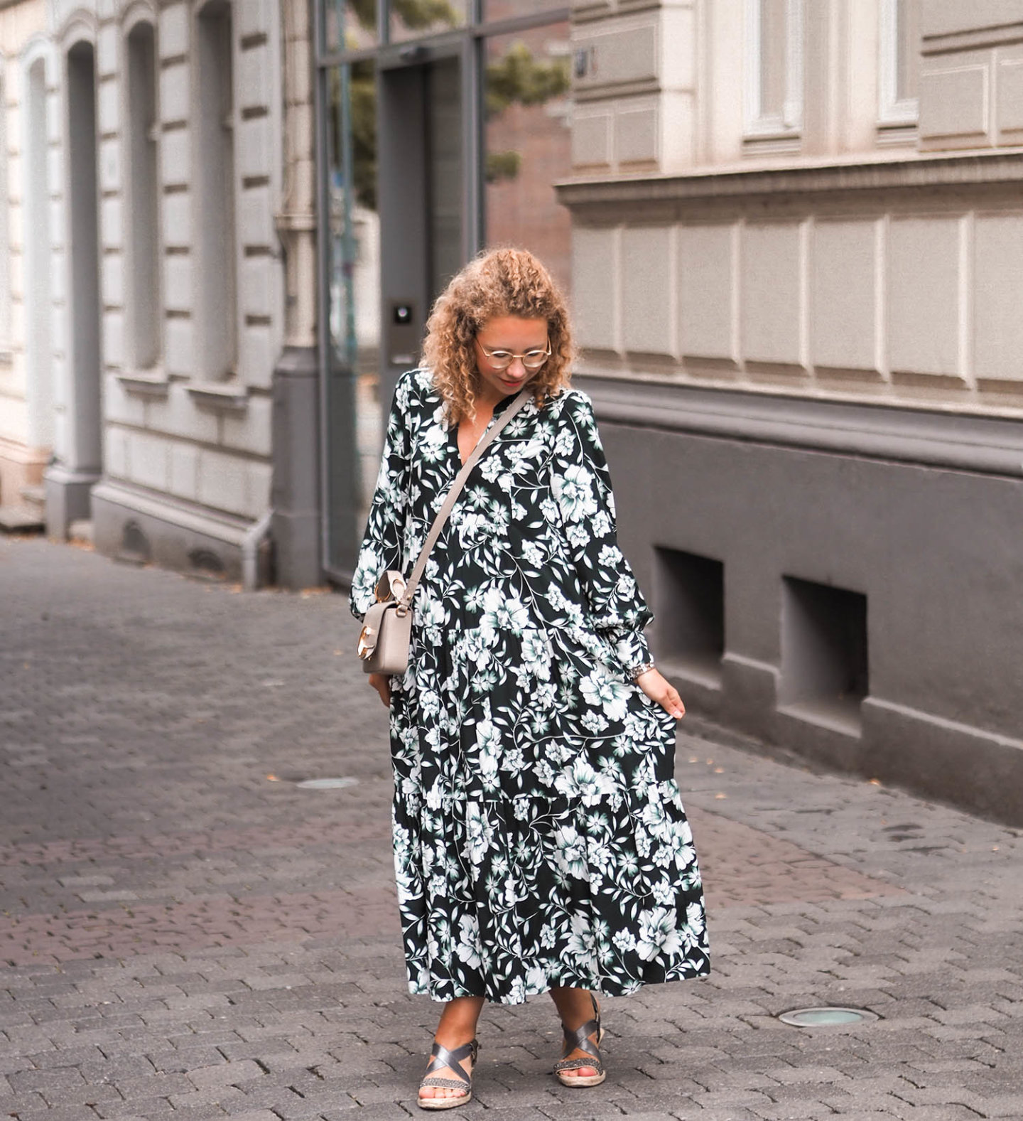 Sommerkleid mit Blüten-Print